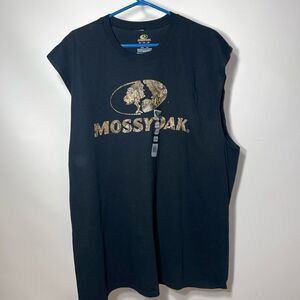 Mossy oak muscle tee